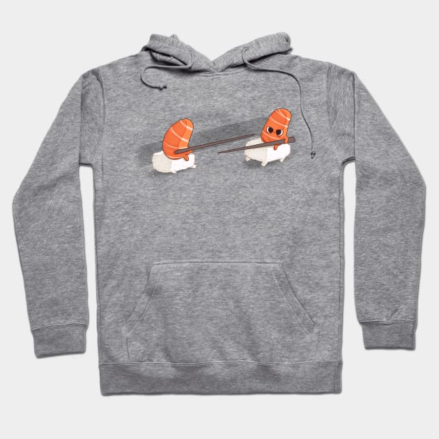 Sushi Jousting Hoodie by Naolito